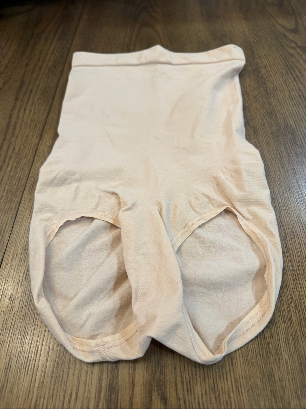 Spanx higher power full coverage panties beige size small